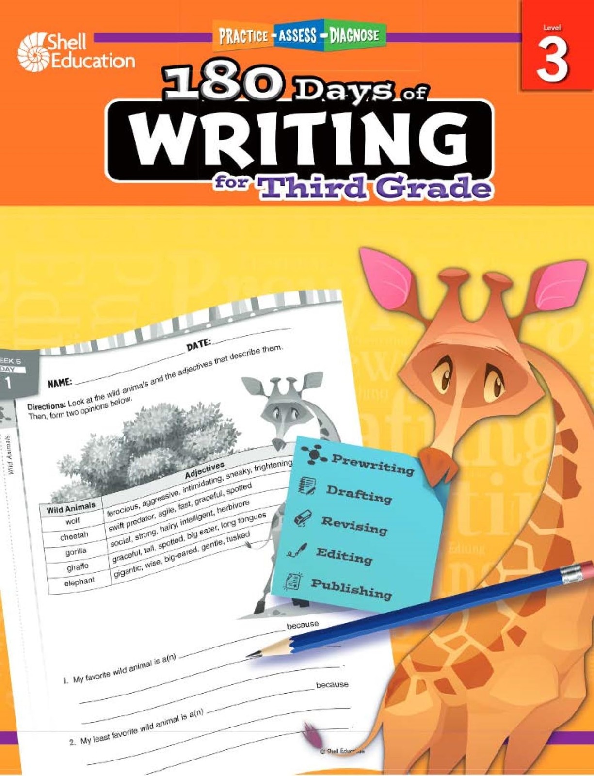 180 Days™: Writing Workbook for 3rd Grade Ages 8–9 | Paragraph Writing, …