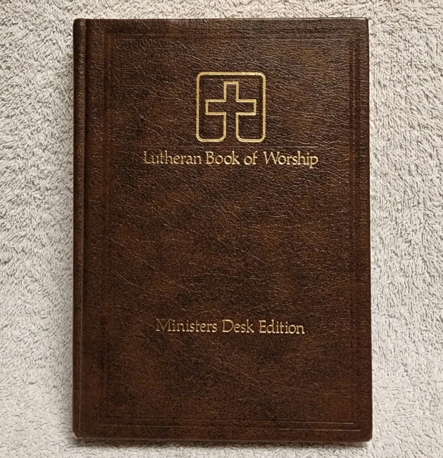 Lutheran Book of Worship Minister’s Desk Edition 1978 Second Printing 1979