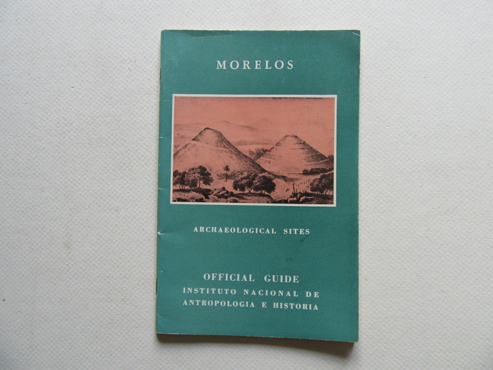 Archaeological Sites of the State of Morelos (Mexico) by Eduardo Noguera, 1961