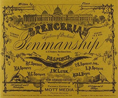 Spencerian Penmanship (Copybook #3) – Paperback By Platt Rogers Spencer – GOOD