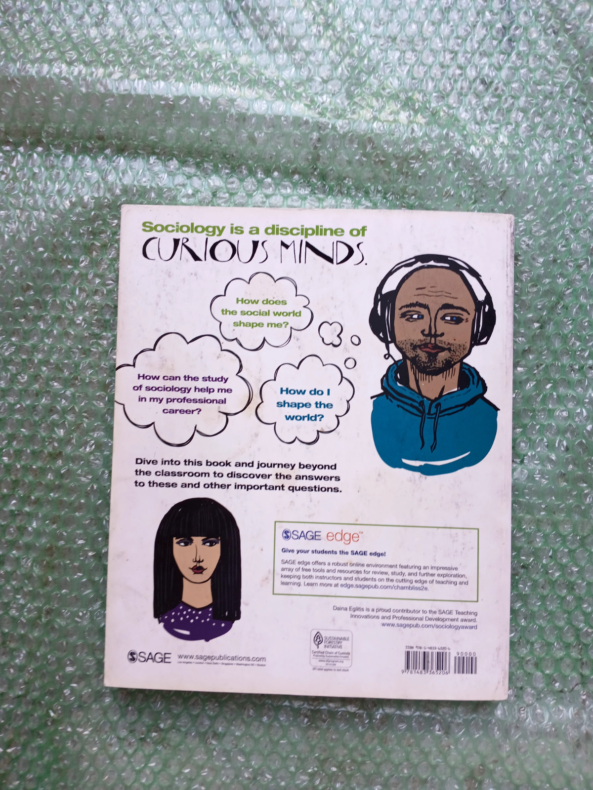 Discover Sociology by Daina S. Eglitis and William J. Chambliss (2015, Trade…
