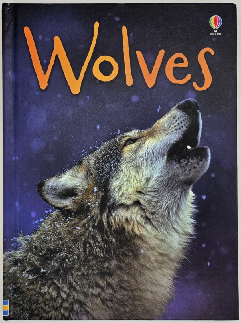 Wolves BOOK FOR CHILDREN James Maclaine Usborne Beginners Series Hardcover