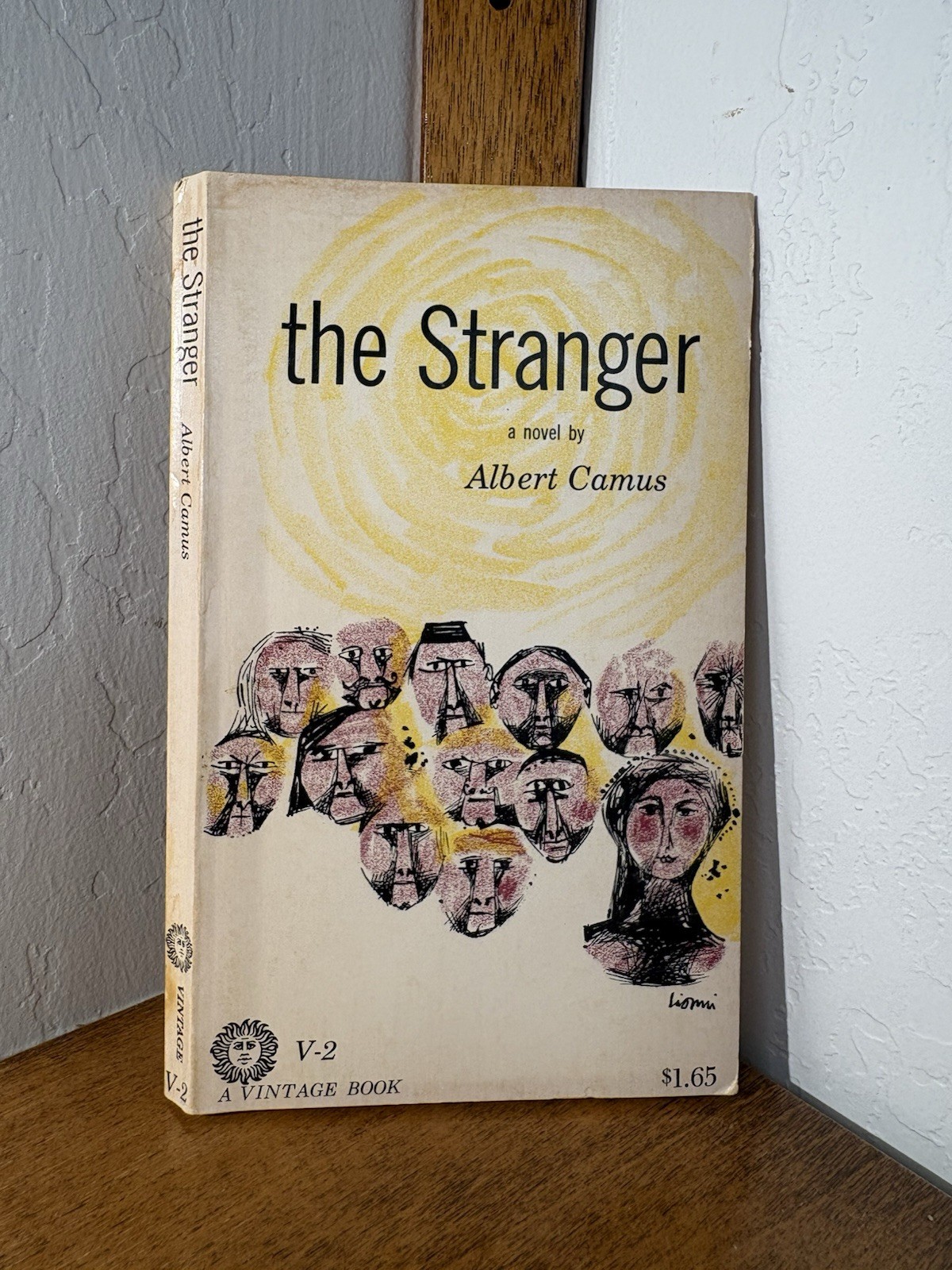 The Stranger Albert Camus 1946 Vintage International Paperback Book Leo Lionni