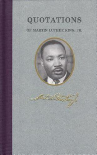 Quotations of Martin Luther King, USA, Quotations of Great Americans, Hardback