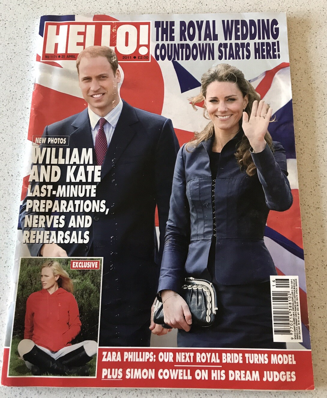 William & Kate Wedding Countdown HELLO MAGAZINE NUMBER 1171 – 25 APRIL 2011