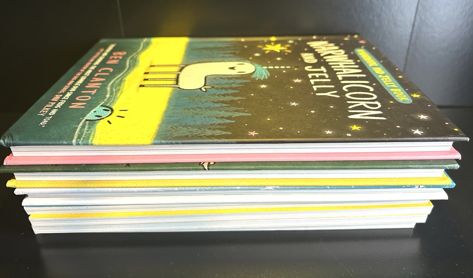 A Narwhal And Jelly Book Set (1-7) by Ben Clanton Paperback & Hardcover