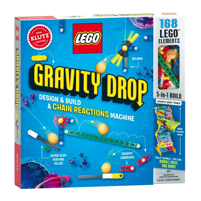 Lego Gravity Drop (Hardback or Cased Book) STEM Kids Activities NEW