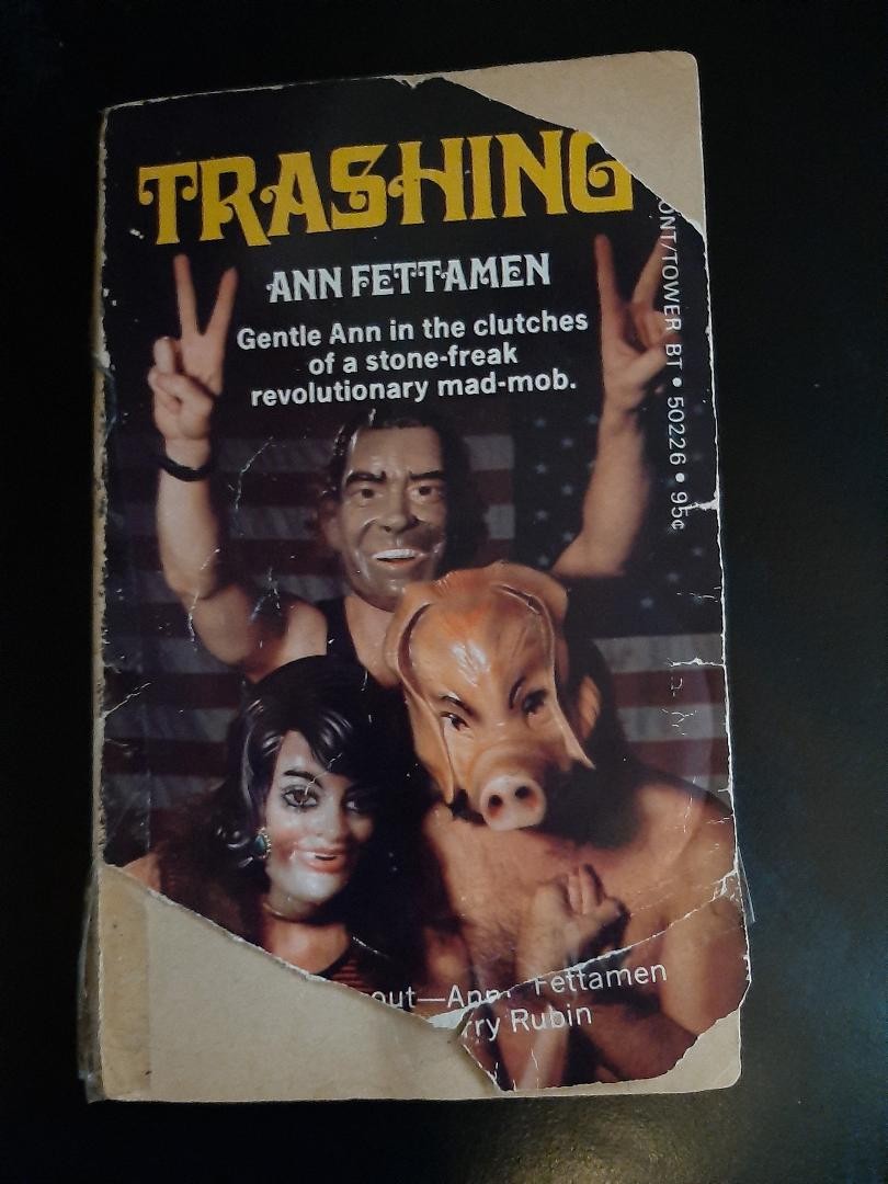 TRASHING by Ann Fettamen, Anita Hoffman, Abbie Hoffman, YIPPIE, Fair SC