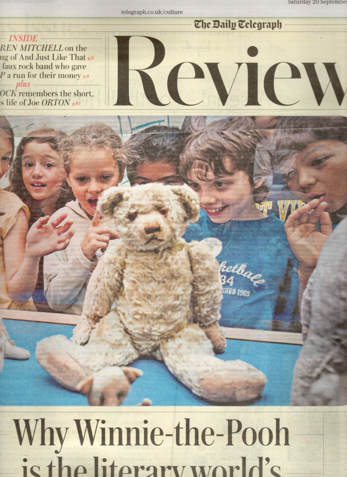 Telegraph Review Supplement Sept 20 2025 – Winnie The Pooh, Spinal Tap