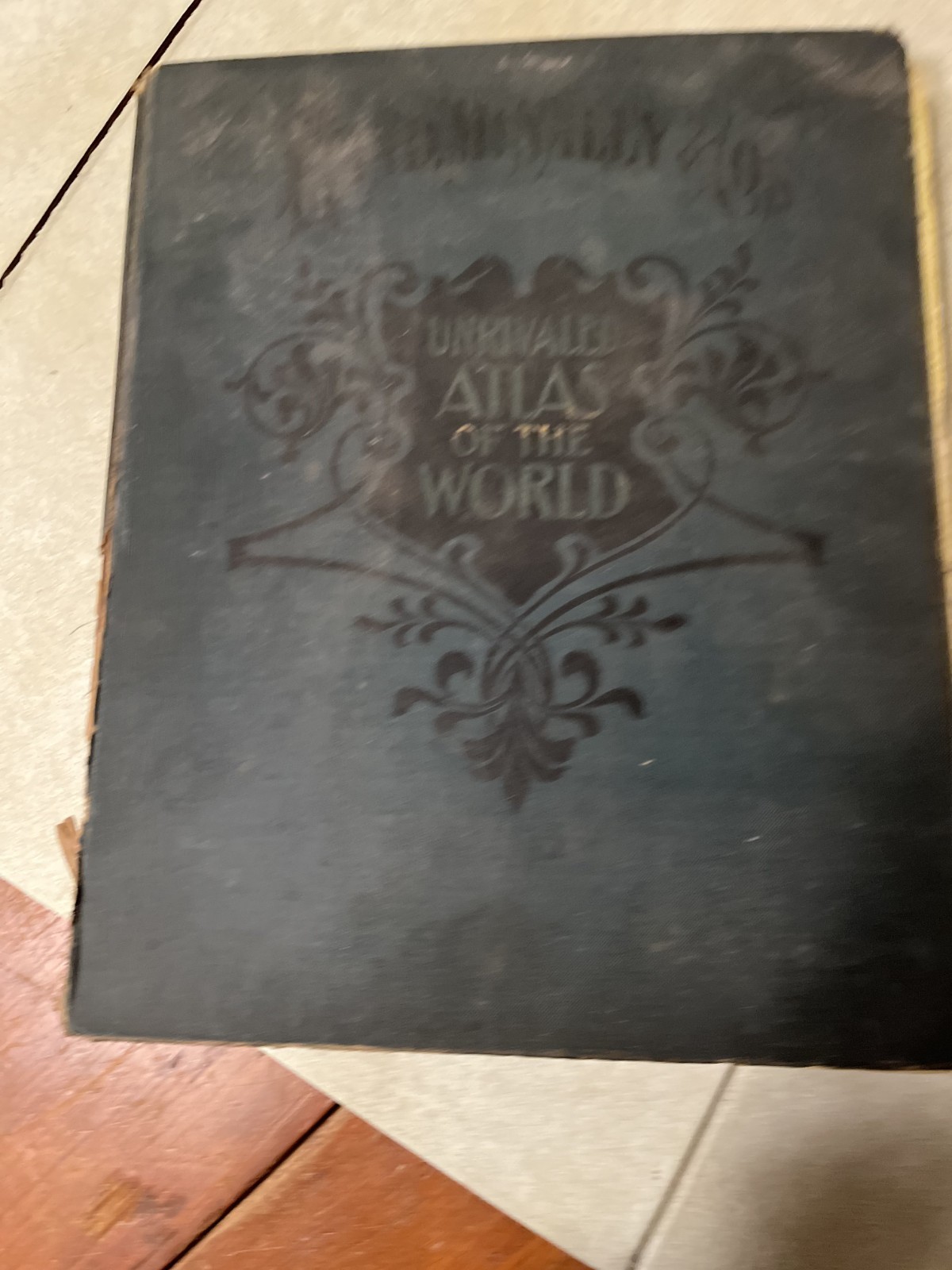 1909 Rand McNally & Co. Atlas of The World 357 Pages 204 Maps