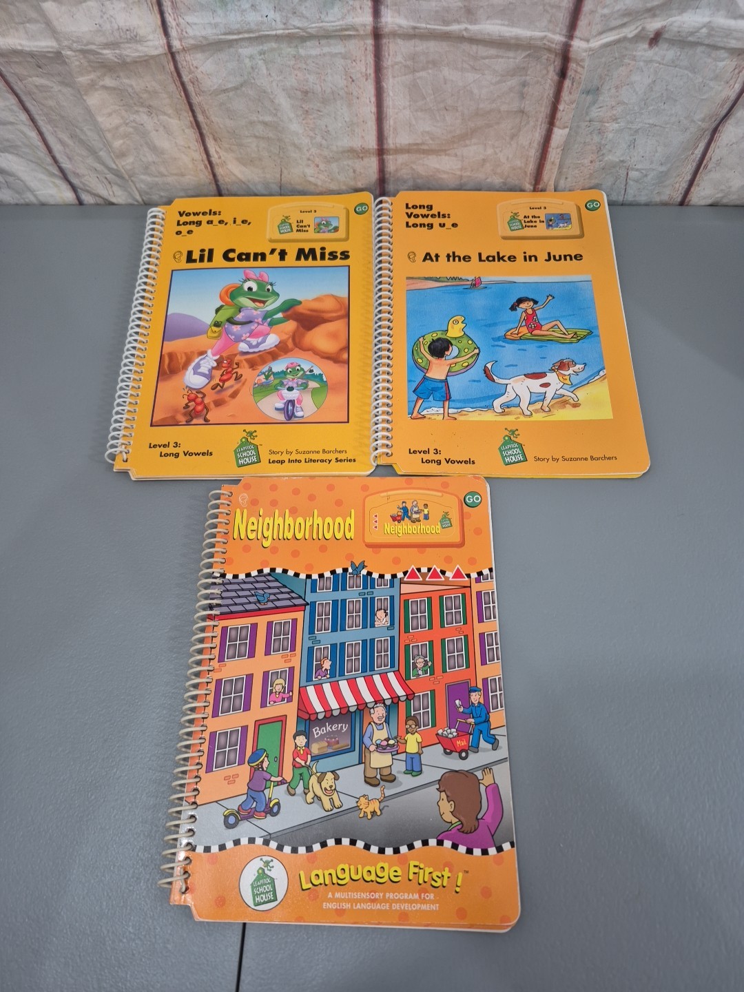 LeapFrog School House Lil Can’t Miss Book Cartridge, Barchers Level 3 Vowels Set