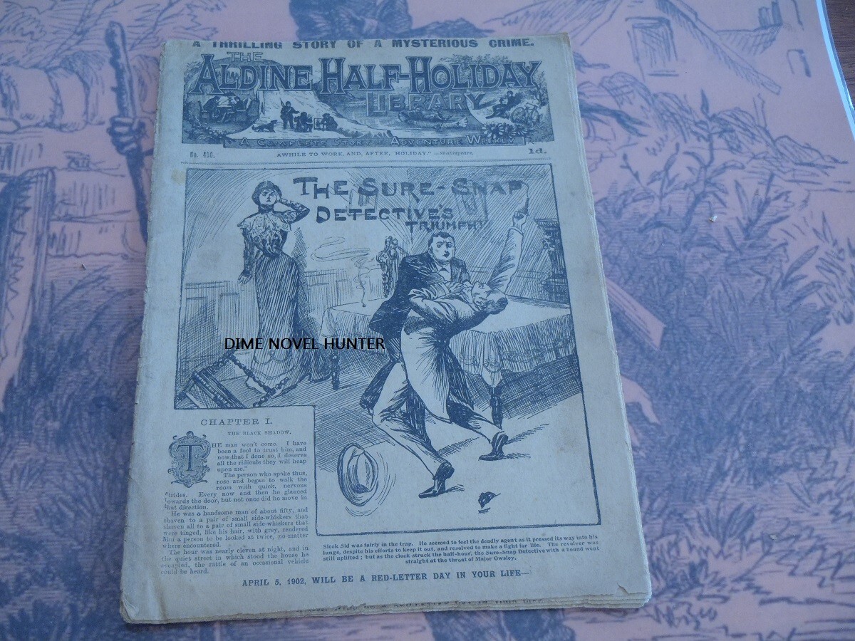 SURE-SNAP DETECTIVE ADVENTURE ALDINE HALF-HOLIDAY LIBRARY #496 PENNY DREADFUL