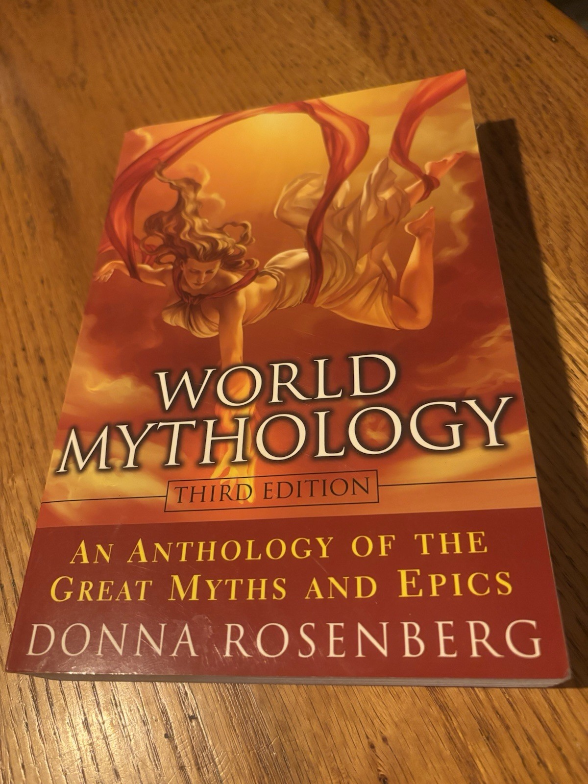 Donna Rosenberg World Mythology Third Edition Paperback Folklore Anthology