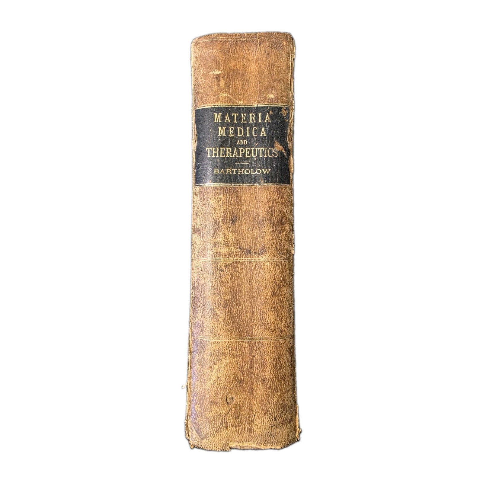 Rare 6th Edition Materia Medica and Therapeutics by Bartholow 1888 Antique Book