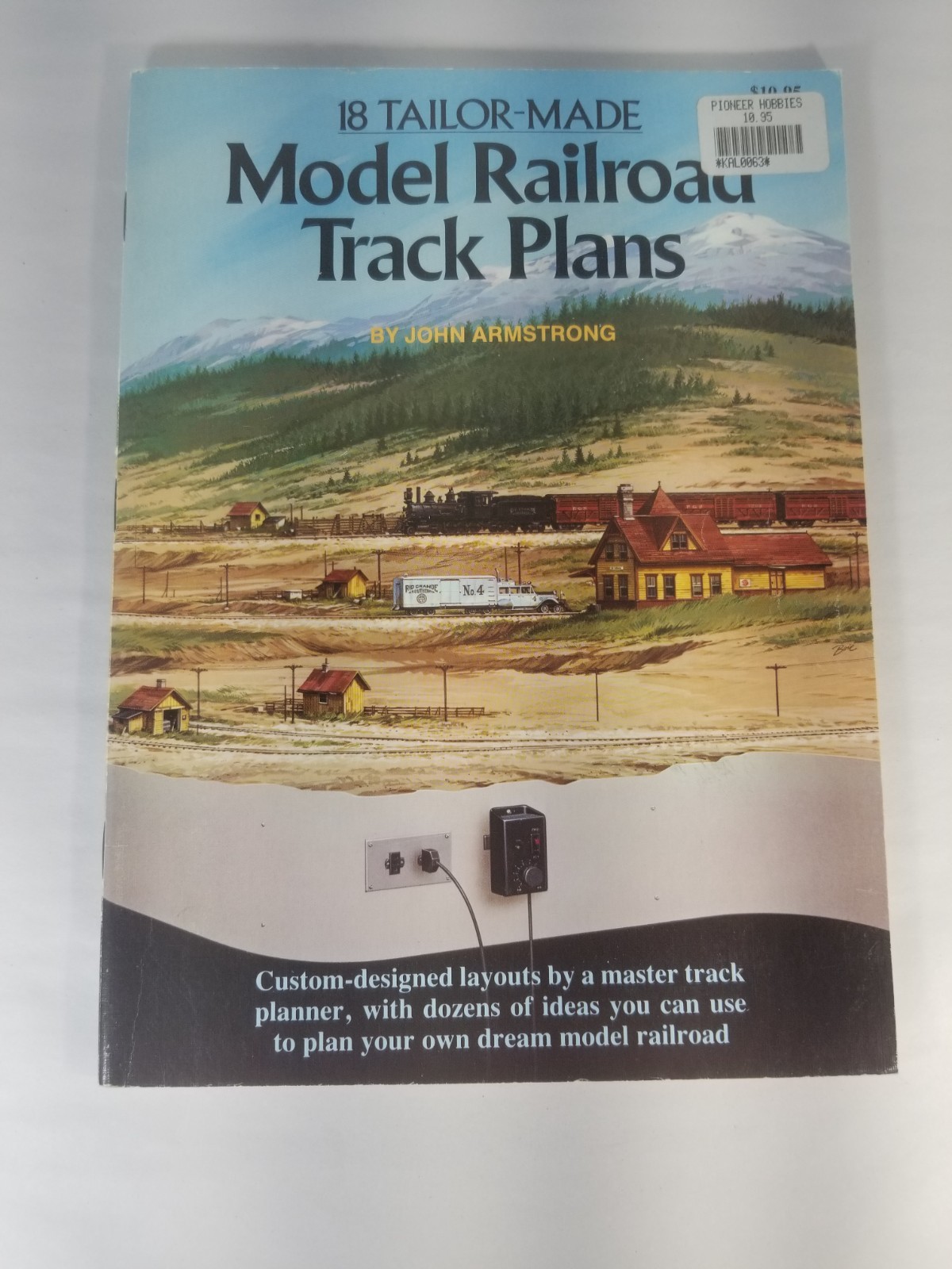18 Tailor-Made Model Railroad Track Plans (Model Railroad Handbook No. 19) 1983