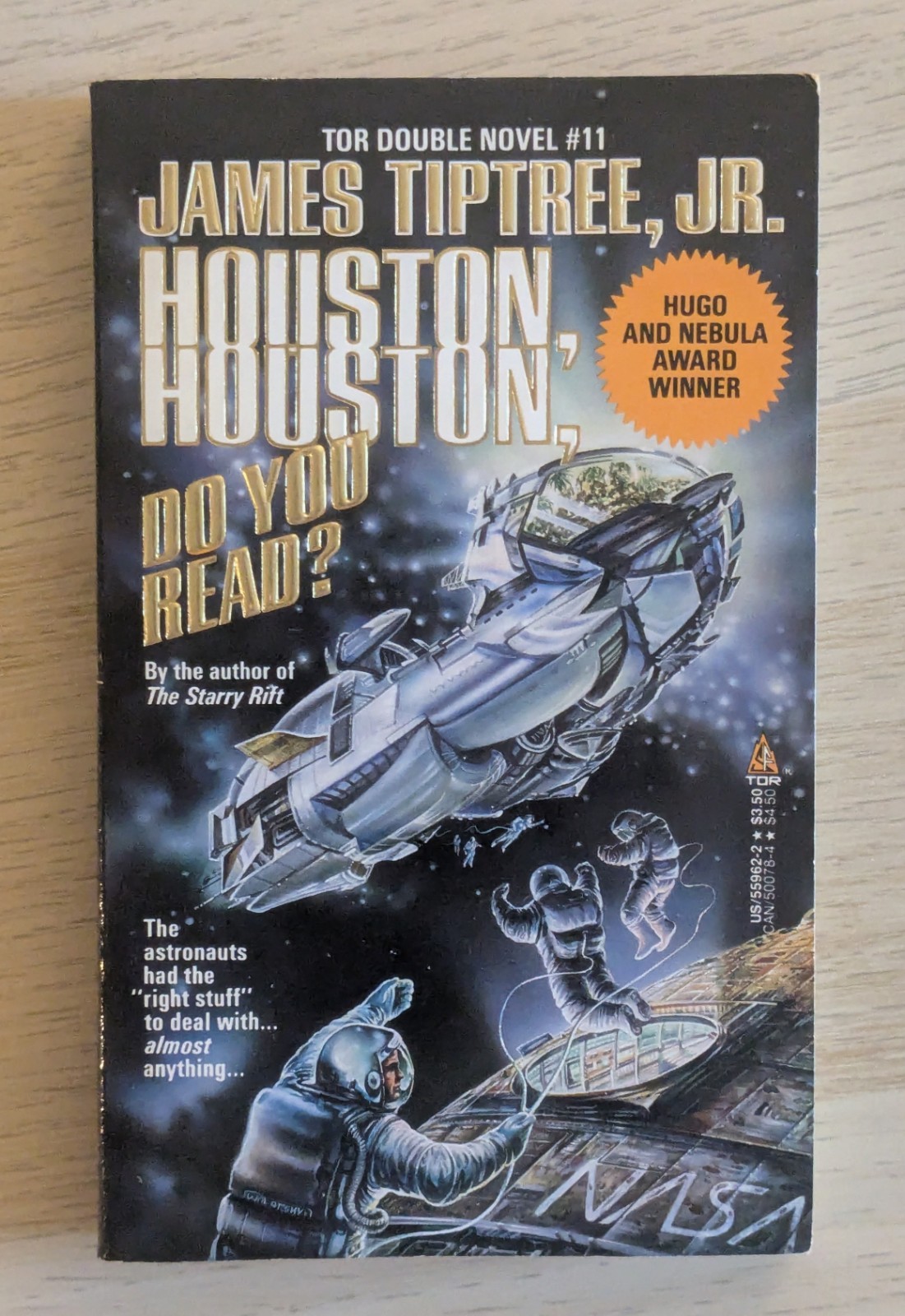 James Tiptree Jr. / Joanna Russ H Houston, Do You Read? PB Tor Double #11 1989