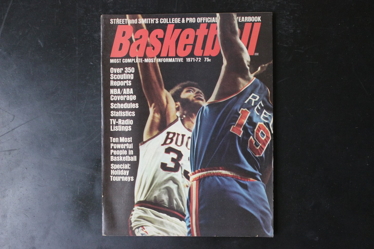 Street & Smith’s Basketball Yearbook 1971-72 NBA ABA Scouting Reports