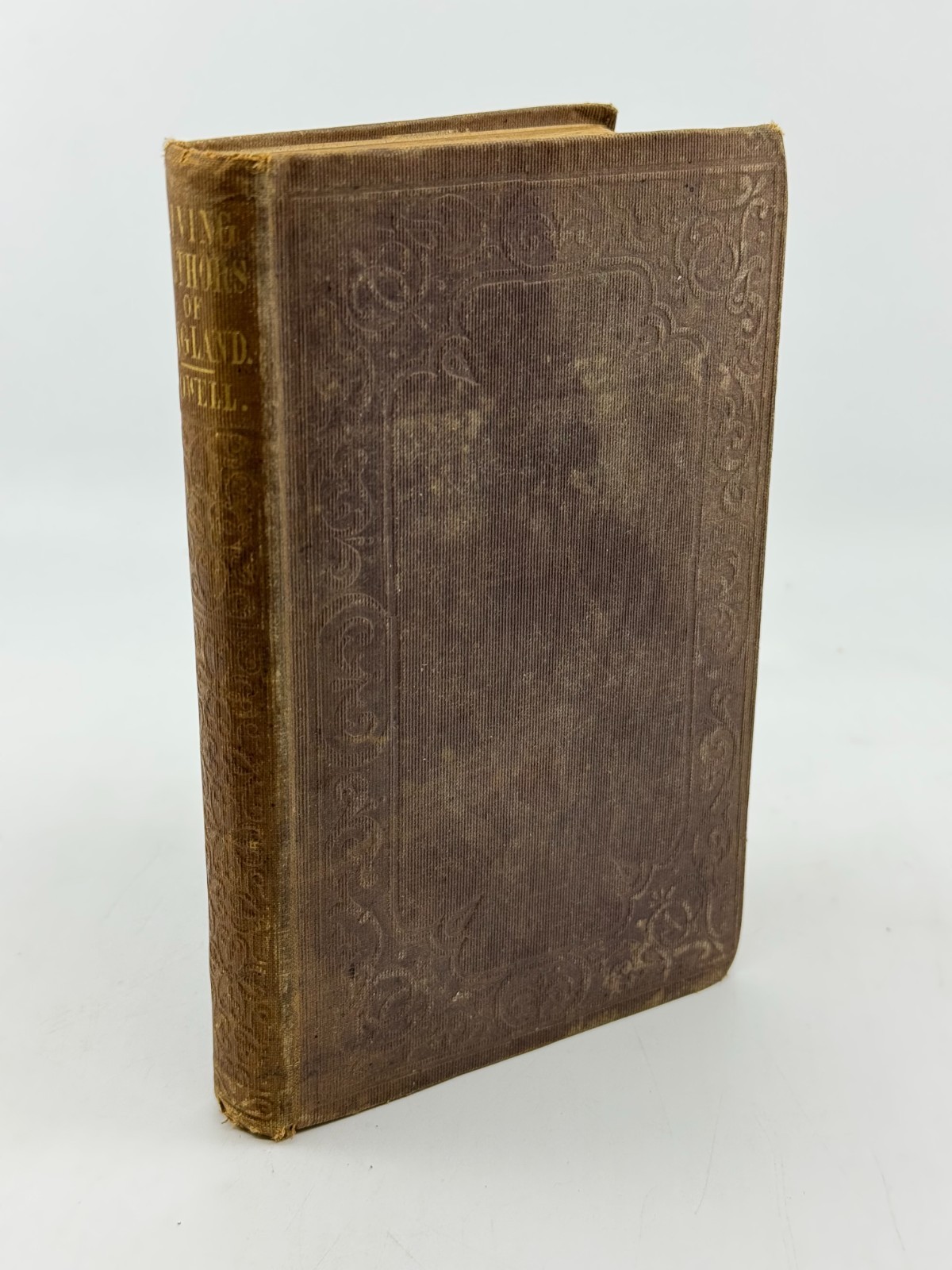 1851 Thomas Powell Living Authors Britain Dickens Carlyle Victorian Book