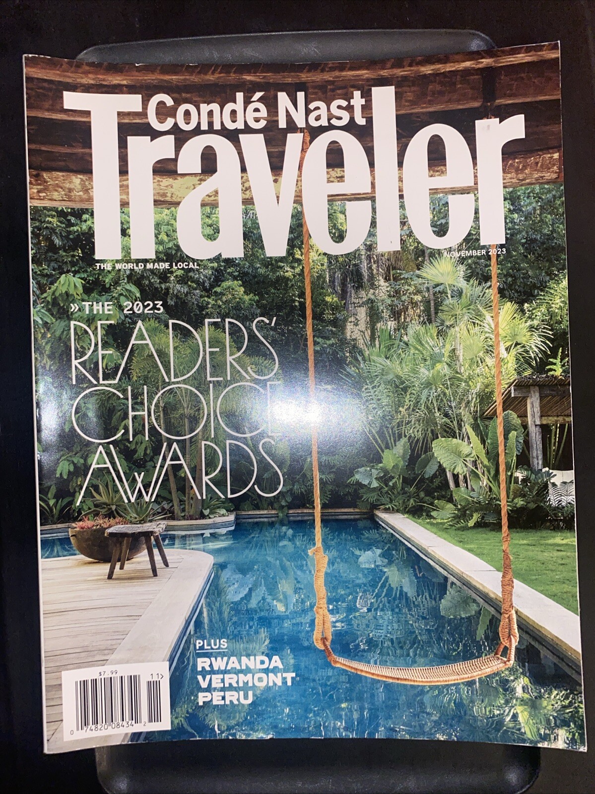 Condé Nast Traveler Magazine November 2023 Readers Choice Awards 134 PAGES
