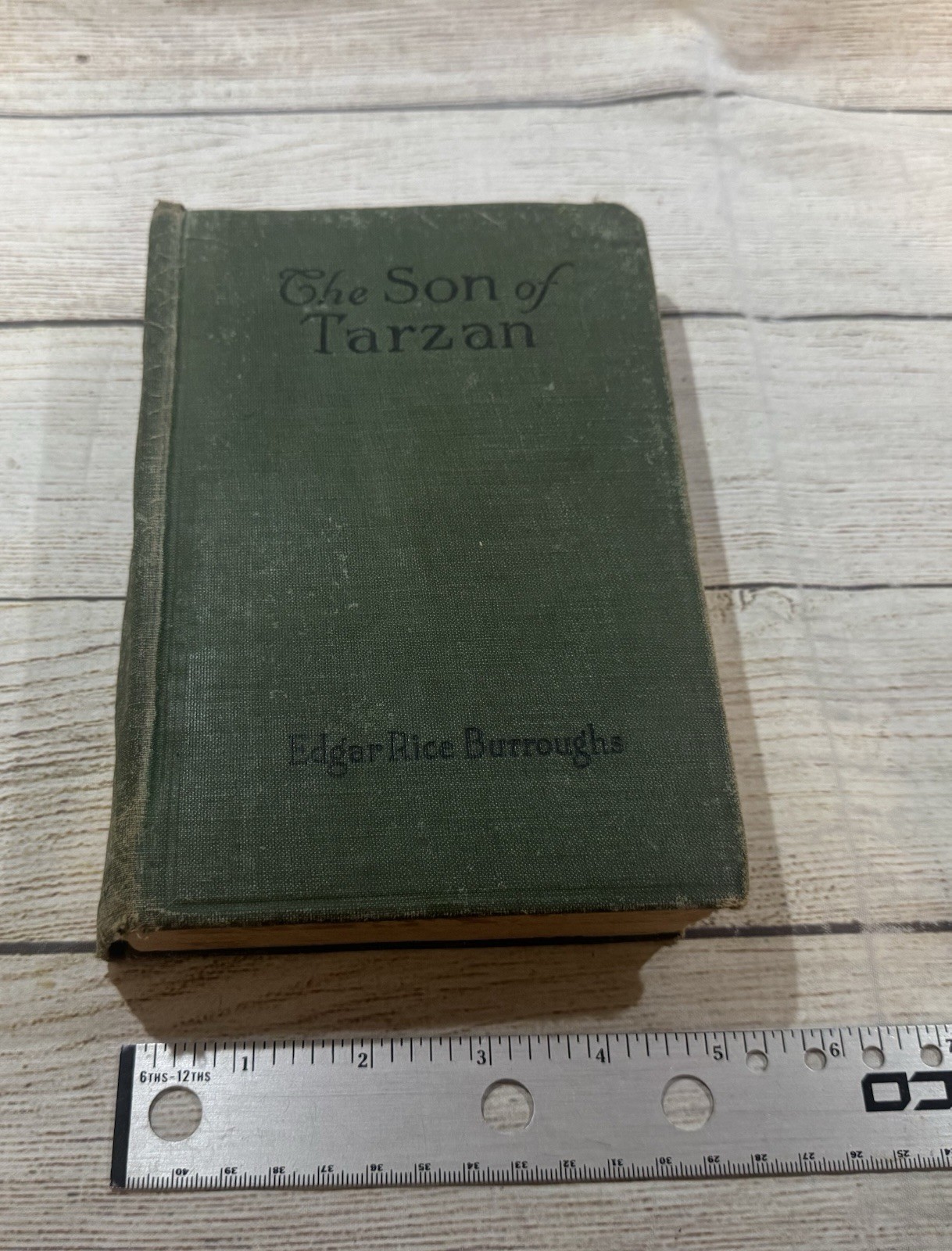 Vintage The Son Of Tarzan By Edgar Rice Burroughs 1917 Hardcover TubB3
