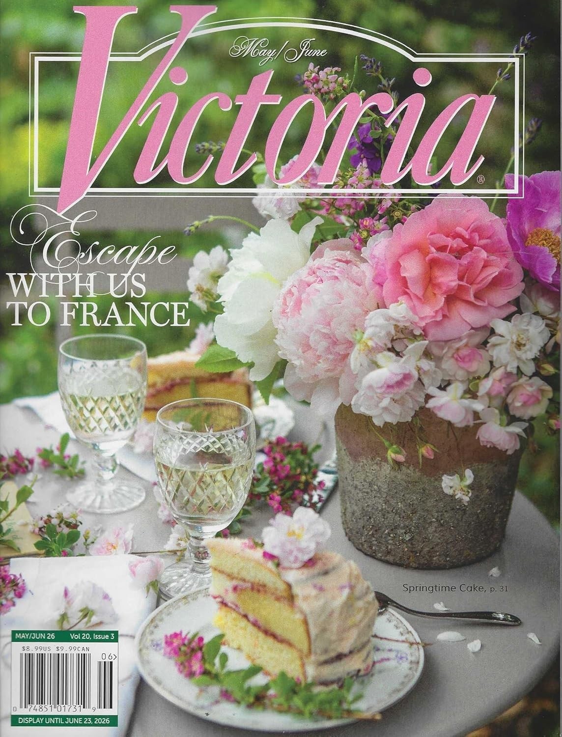 Victoria Bliss May / June 2026 Escape to France Life Special