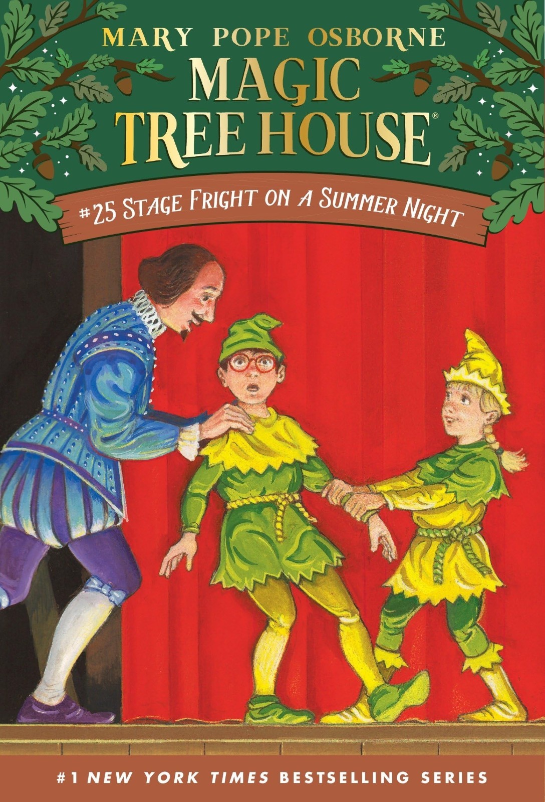 Stage Fright on a Summer Night by Mary Pope Osborne (2002, Trade Paperback)