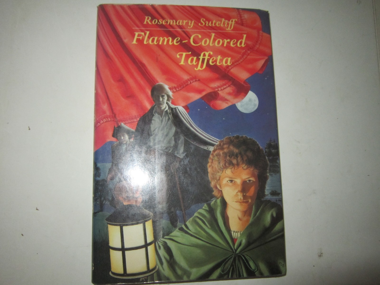 Rosemary Sutcliff Flame-Colored Taffeta 1st American Edition in DJ 1986 VG/VG