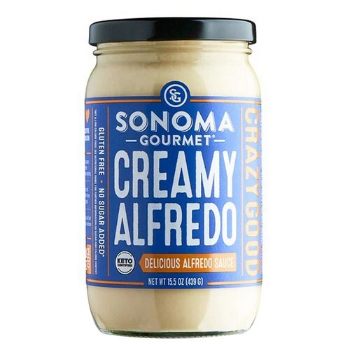 Creamy Alfredo Pasta Sauce 15.5 Oz (Case Of 6) By Sonoma Gourmet
