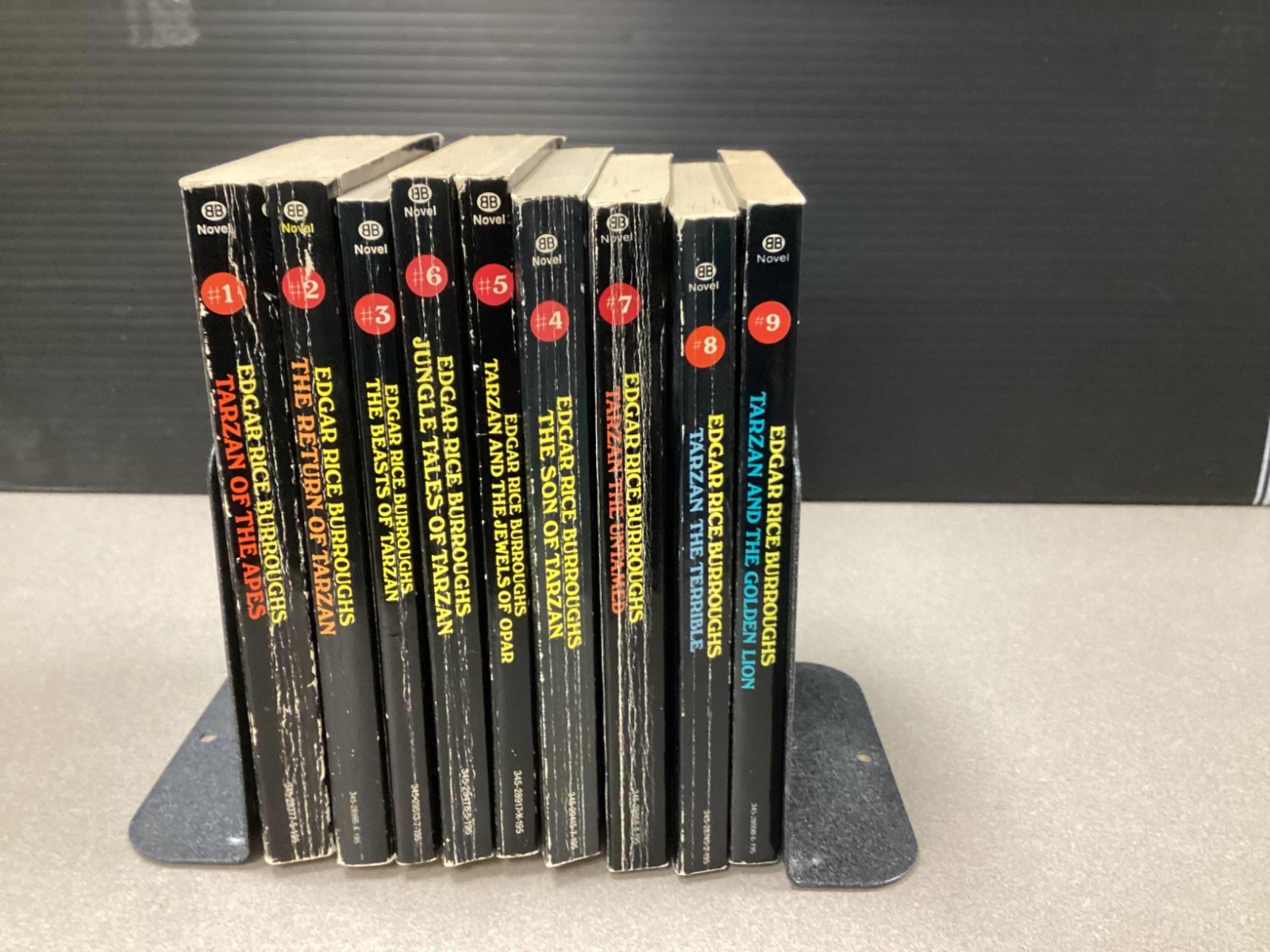 TARZAN PAPERBACK SERIES 1-9
