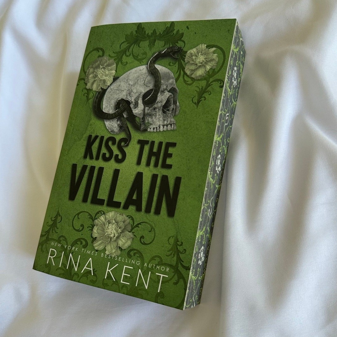 Kiss The Villain Rina Kent Walmart Exclusive Oop Paperback