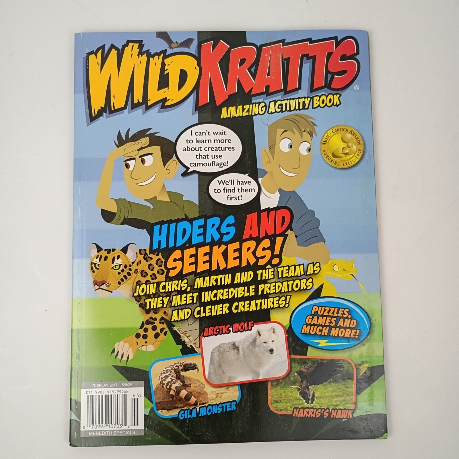 Wild Kratts May 2026 Magazine Amazing Activity Book Hiders and Seekers