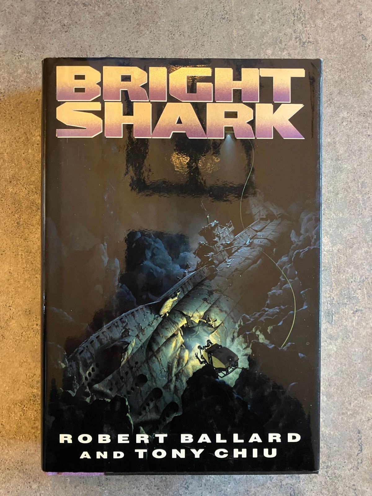 Robert Ballard Bright Shark Hardcover 1992 First Printing Inscribed W/ DJ