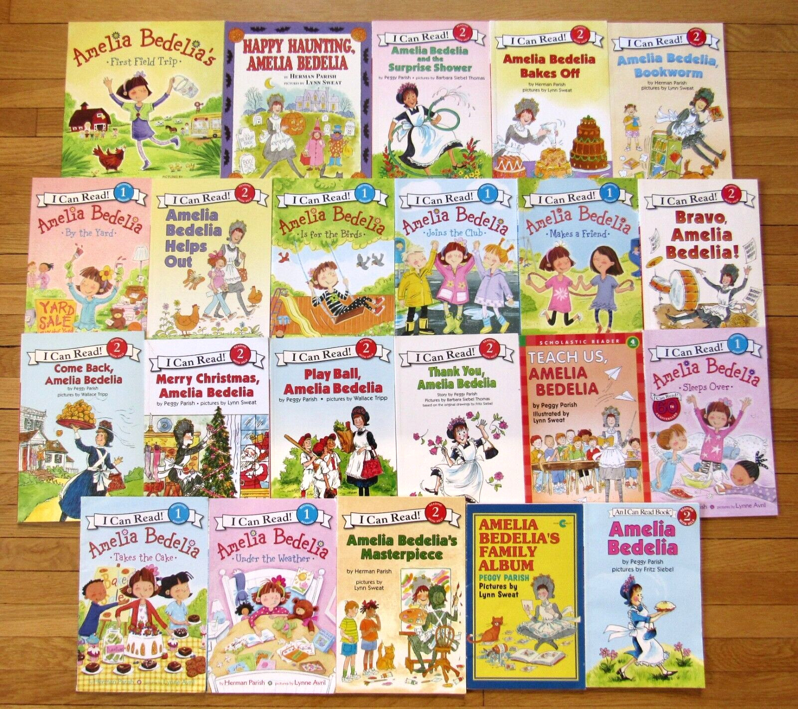 Lot 22 AMELIA BEDELIA Books Peggy & Herman Parish L2