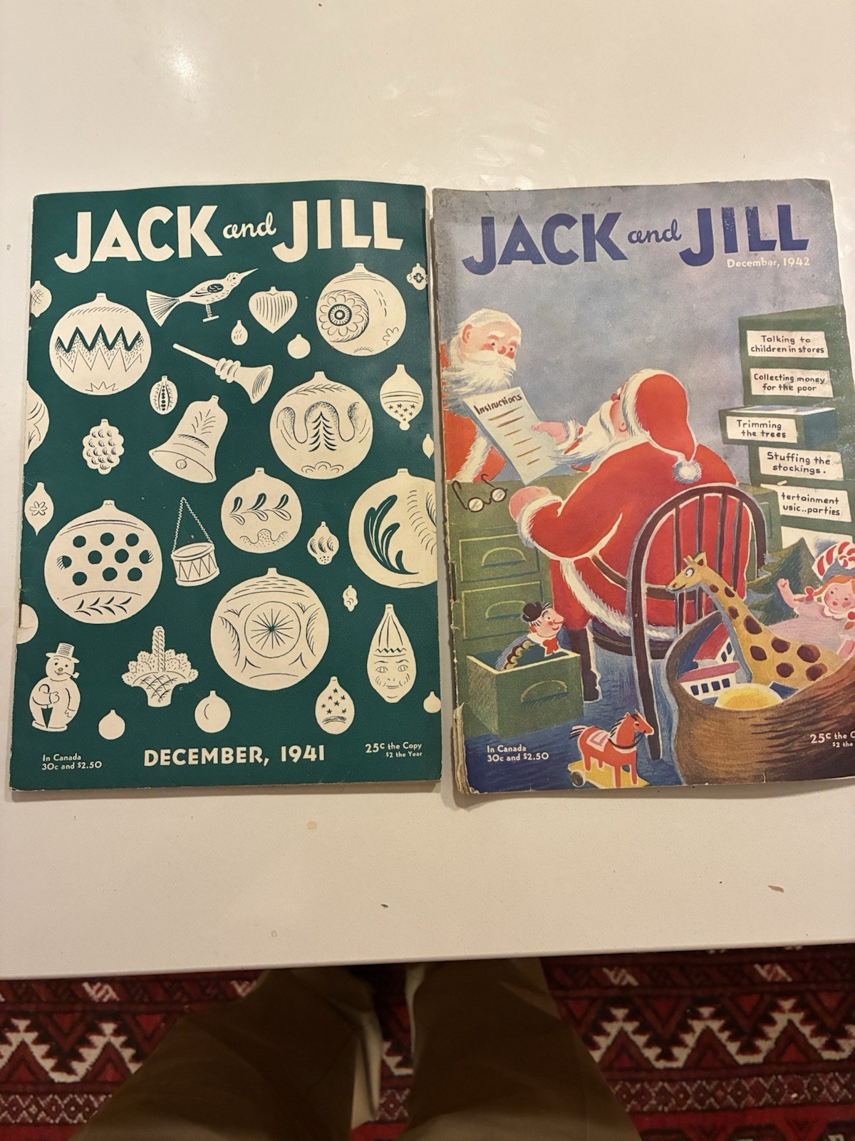 1940’s Vintage Jack & Jill Magazines