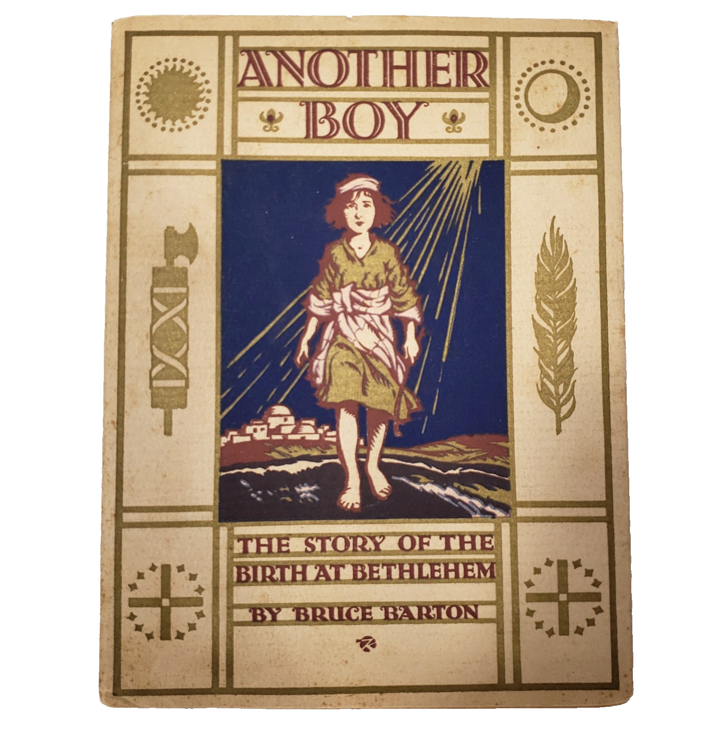 Another Boy By Bruce Barton Antique Christmas Nativity Story Birth At Bethlehem