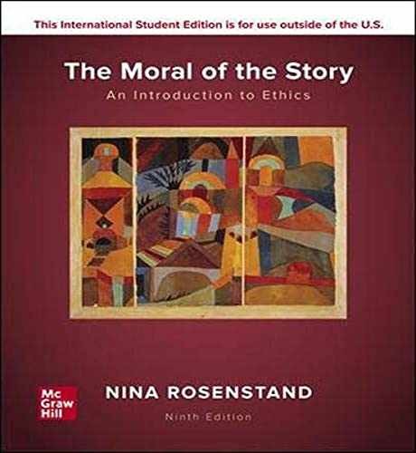 Moral Of The Story Introduction – Paperback, by Nina Rosenstand – Acceptable