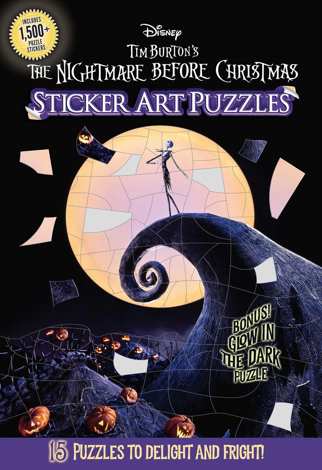 Disney Tim Burton’s The Nightmare Before Christmas Sticker Art Puzzles – pap…