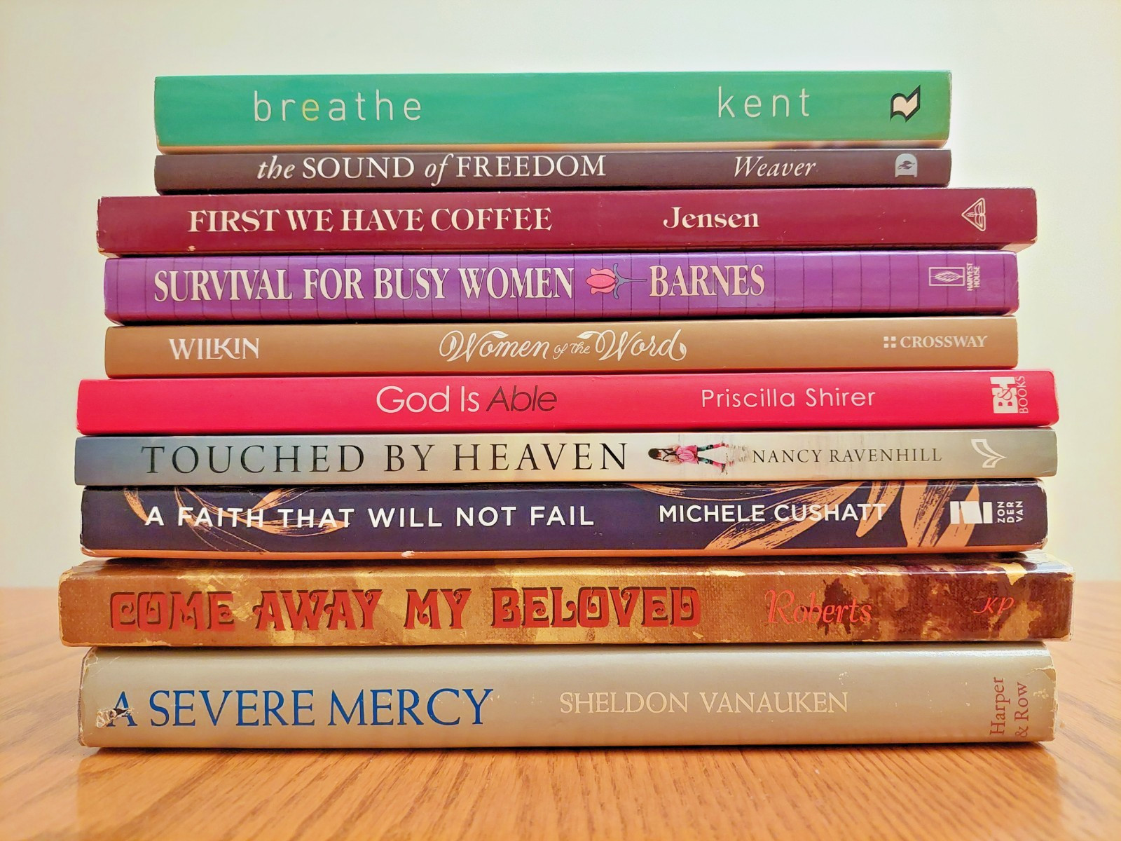 LOT of 10 Books: Christian Women, Various Authors, Various Topics, Religion