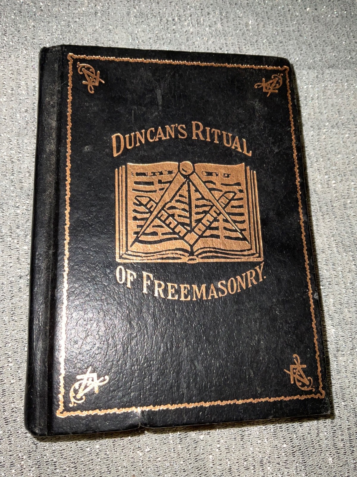 Duncan’s Ritual of Freemasonry – by Duncan Malcolm C. -Acceptable -Water Damage