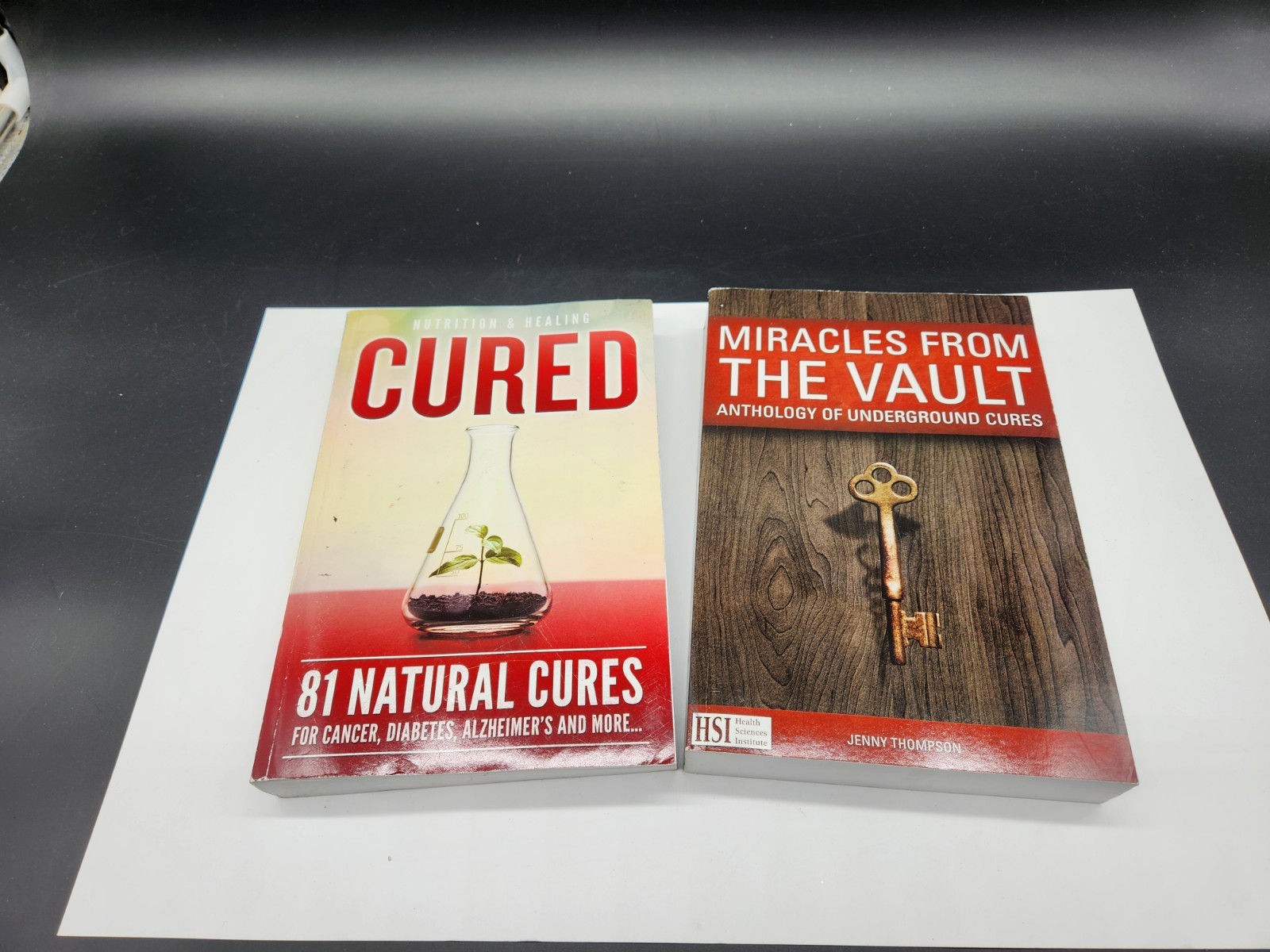 CURED 81 Natural Cures (2017, Paperback) Miracles From The Vault