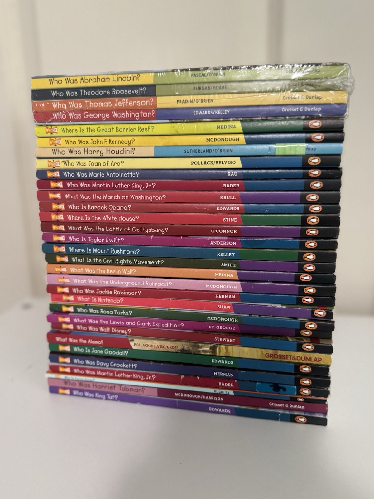 Massive Who HQ Book Lot (Set of 31) Who Was What Was Where Is Books