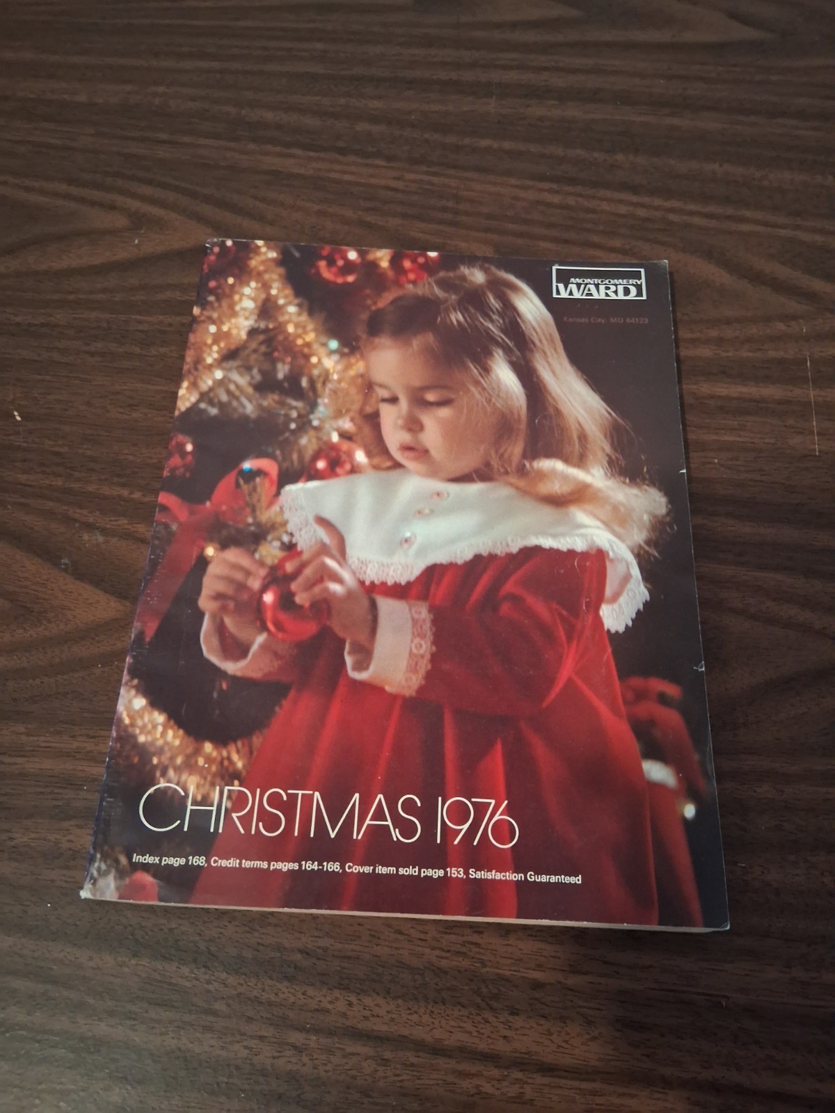 Montgomery Ward 1976 Christmas Wish Book Catalog Holiday Toys Vintage