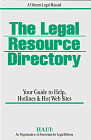 THE LEGAL RESOURCE DIRECTORY By Theresa Meehan Rudy & Richard Hebert *Excellent*