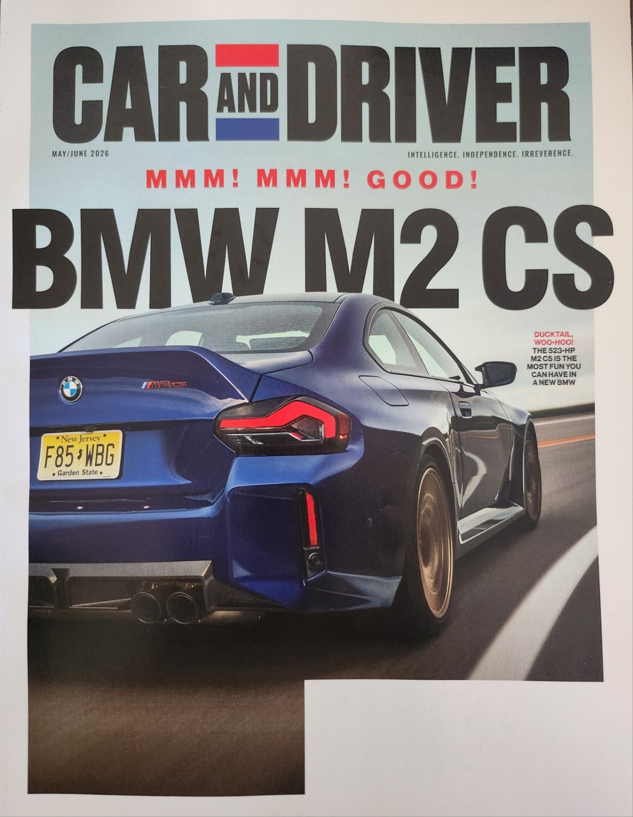 Car and Driver Magazine May/June 2026 BMW M2 CS