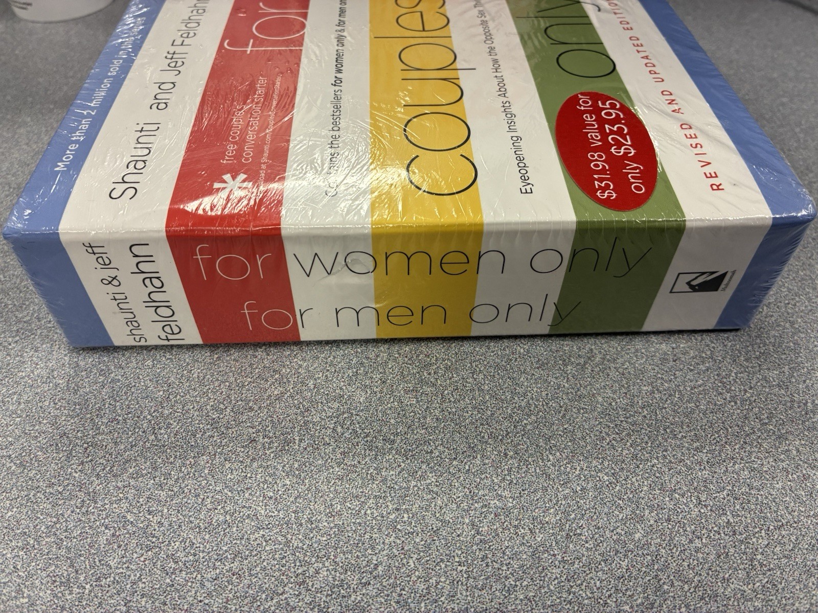 SHAUNTI & JEFF FELDHAHN : For Couples Only For Women Only & For Men Only Box Set