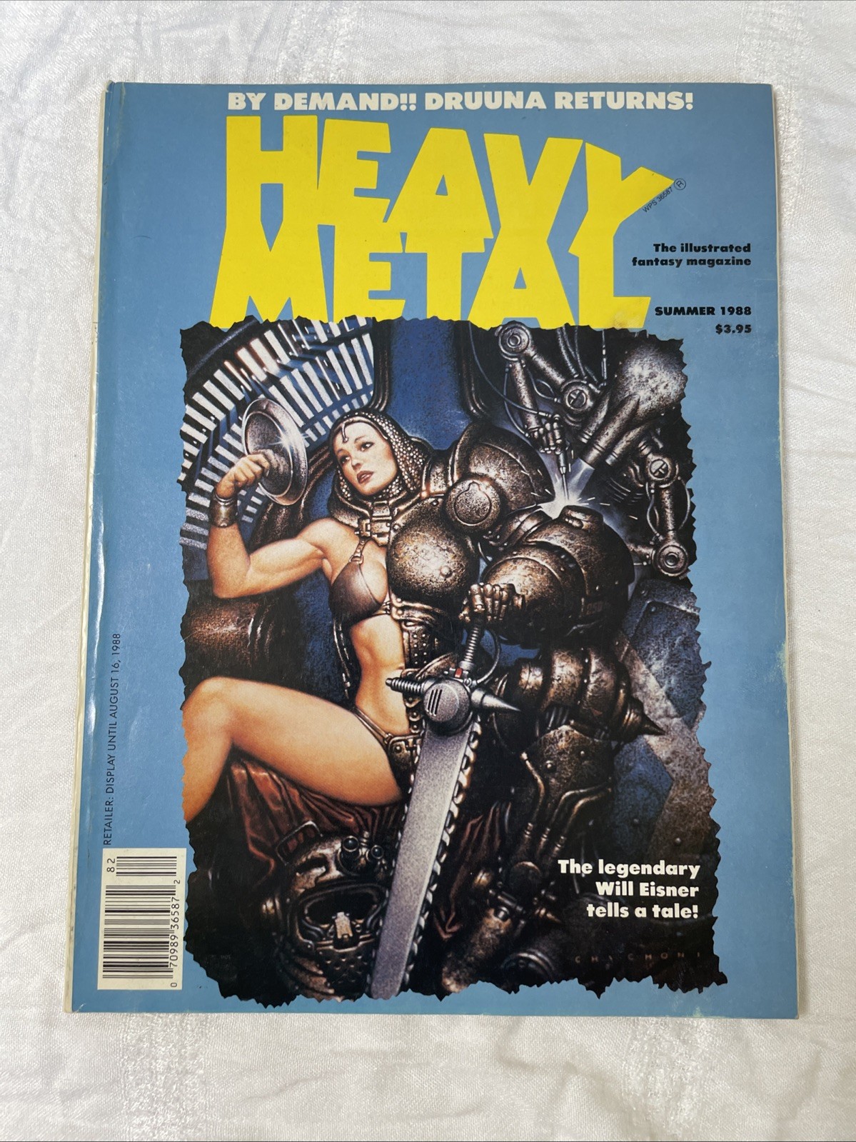 HEAVY METAL The Adult Illustrated Fantasy Magazine – Summer 1988