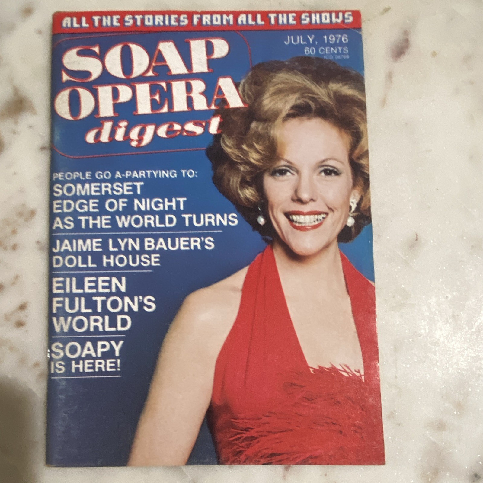Soap Opera Digest July 1976 Issue #10 Illustrated TV Soap Opera Magazine ISSN